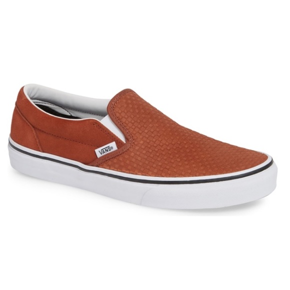 NIB Vans Slip On Suede Sneakers W8.5, M7 - Picture 5 of 5